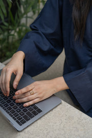 The Navy Twill Set