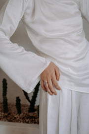 The Ivory Cotton Silk Set